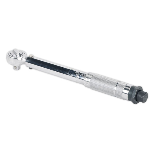 Sealey Micrometer Torque Wrench 3/8"Sq Drive 27 to 108Nm 20 to 80lb.ft AK223
