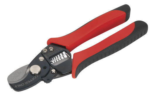 Sealey Wire Stripping Cutting Pliers Cuts 10.7mm Strips 0.5-6mm² AK2266