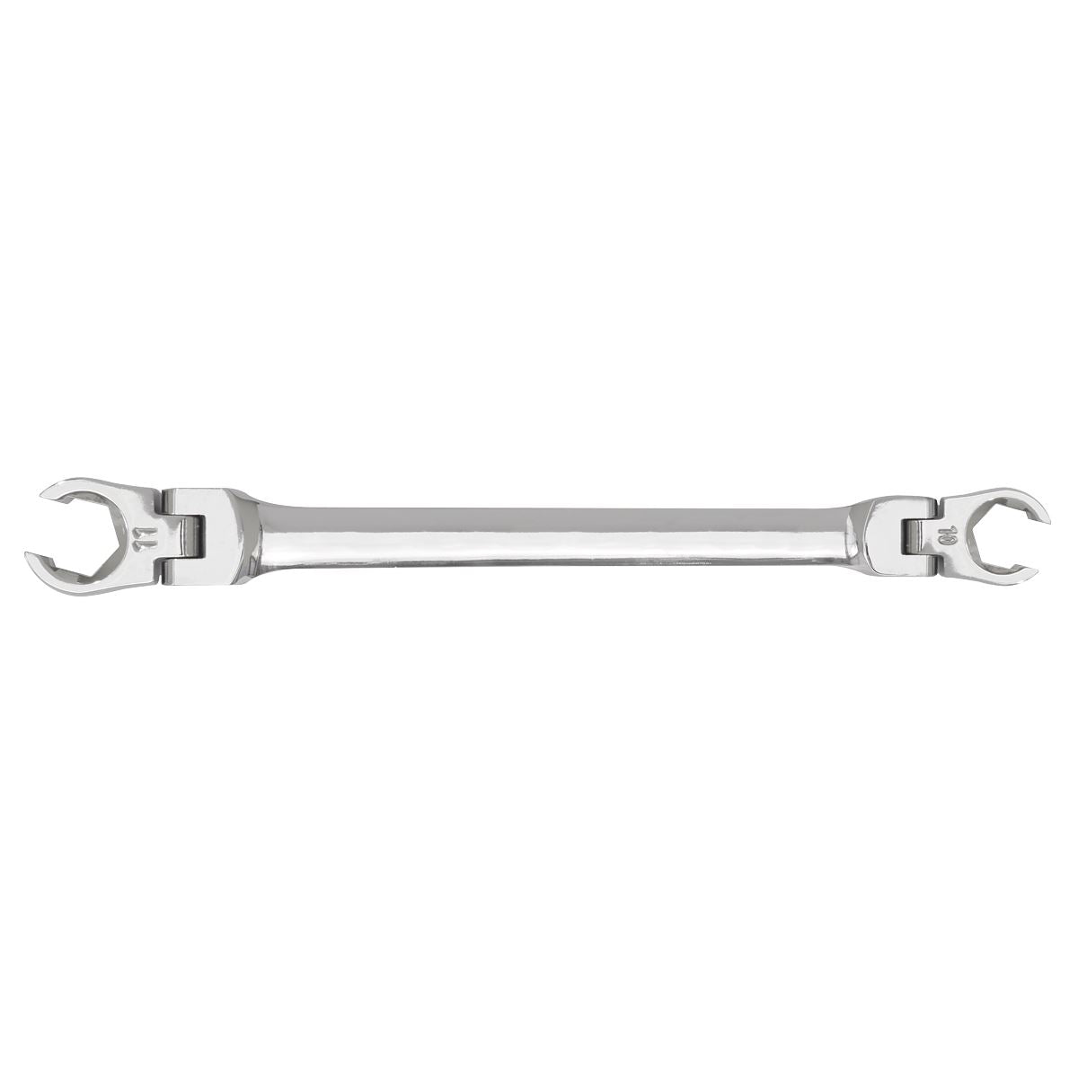 Sealey Flexi-Head Flare Nut Spanner 10 x 11mm AK26521