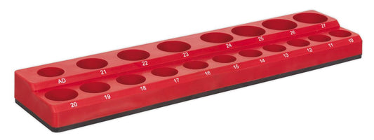 Sealey Magnetic Socket Holder 1/2"Sq Drive Capacity 19 Sockets AK27087