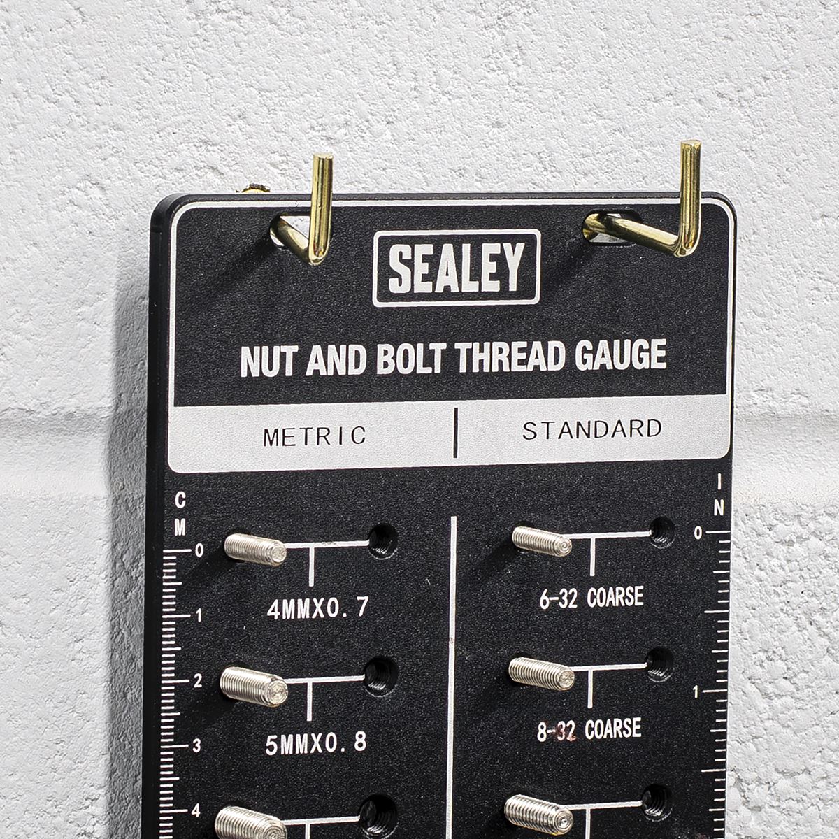 Sealey Metric/Imperial Nut & Bolt Thread Checker AK28