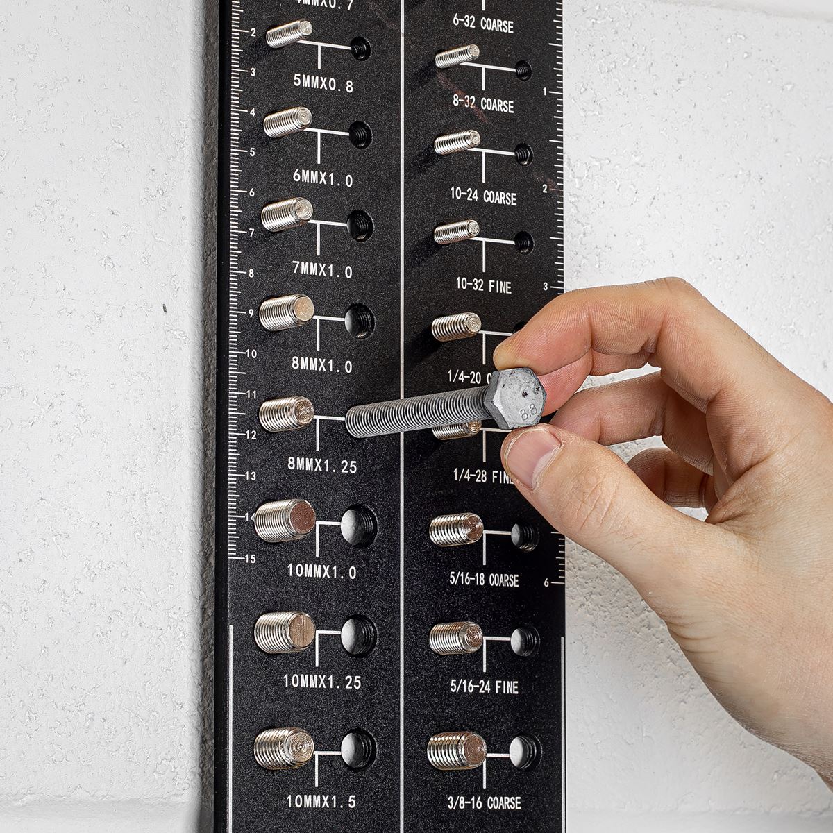 Sealey Metric/Imperial Nut & Bolt Thread Checker AK28