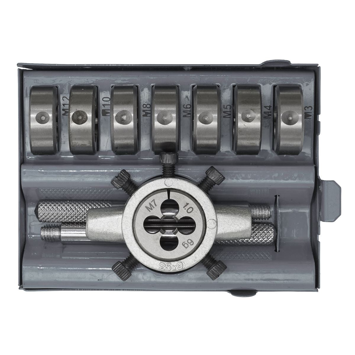 Sealey Split Die Set 9pc Metric AK3009