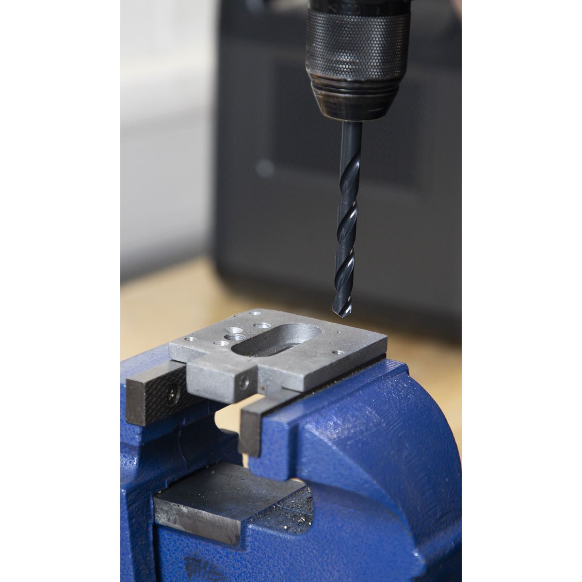 Sealey Metric HSS Drill Bit Set 28pc Inc Taps Taper Secondary Bottoming AK3023