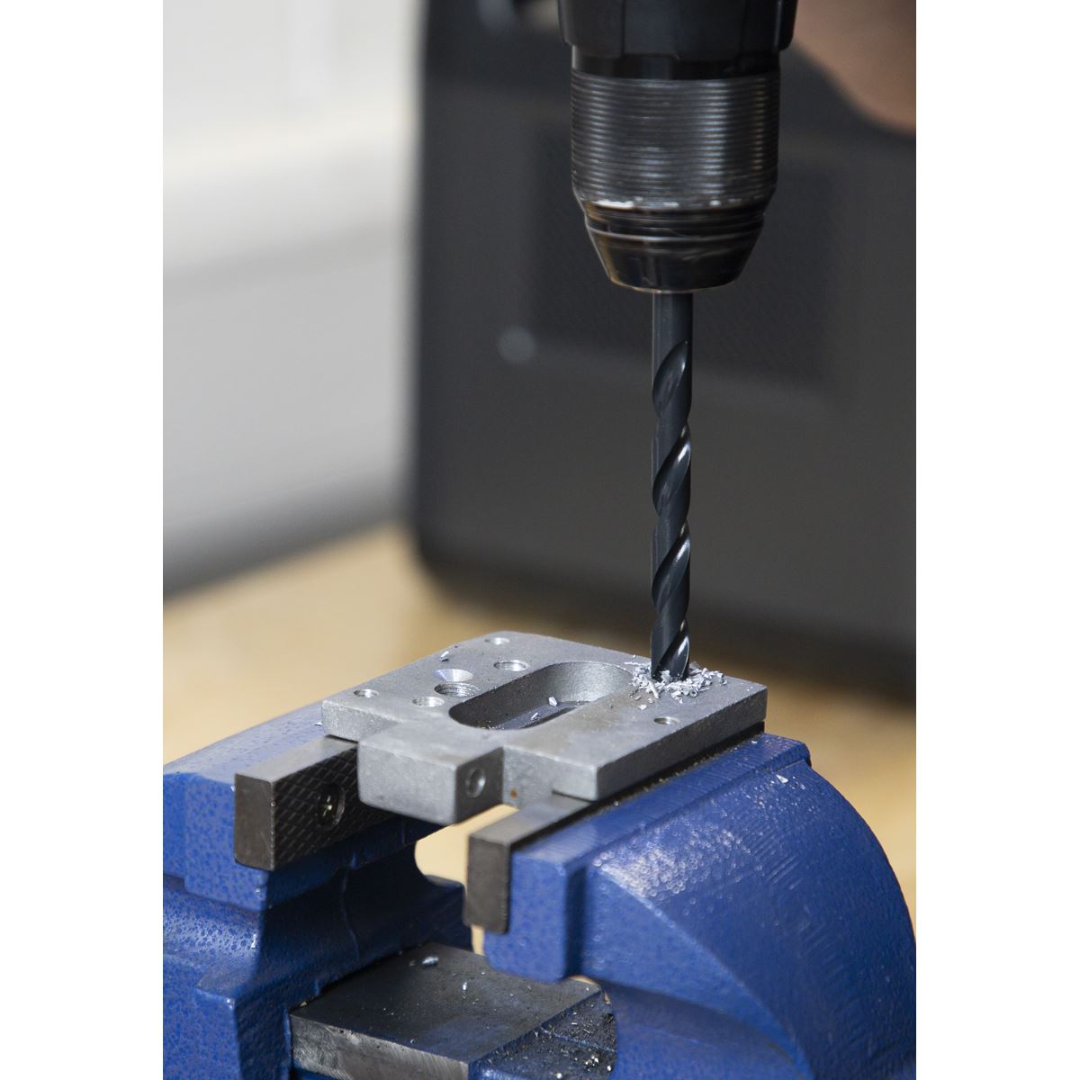 Sealey Metric HSS Drill Bit Set 28pc Inc Taps Taper Secondary Bottoming AK3023