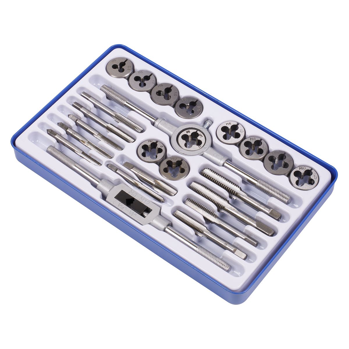 Sealey Tap & Split Die Set Imperial 24pc AK3024IMP