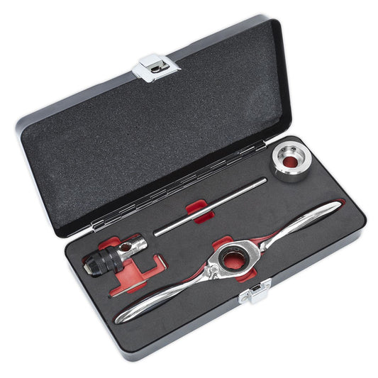 Sealey Bi-Directional Ratchet Tap & Die Holder Set 5pc Metric AK3027