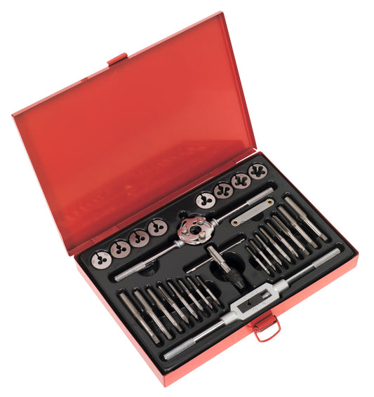 Sealey Tap & Die Set 28pc Split Dies Metric AK3028