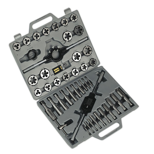 Sealey Tap & Die Set 45pc Split Dies Metric AK303
