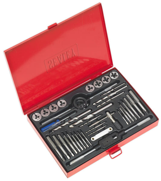 Sealey Tap & Die Set 37pc Split Dies - Metric AK3037