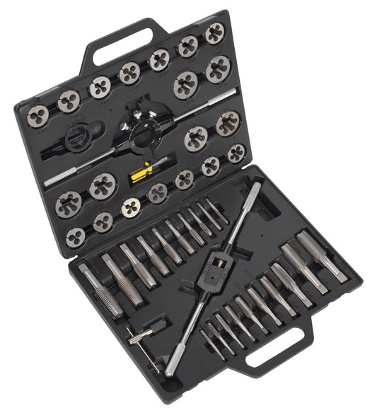 Sealey Tap & Die Set 45pc Split Dies Imperial AK303IMP