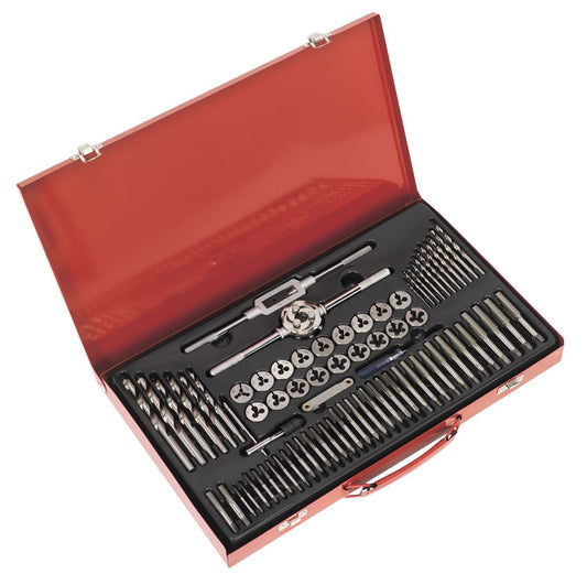 Sealey Tap & Die Set 76pc Split Dies Metric AK3076
