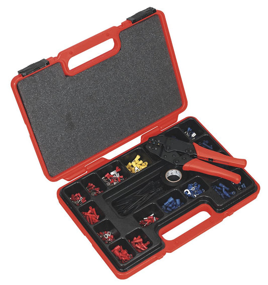 Sealey Ratchet Crimping Tool Kit 552pc AK386