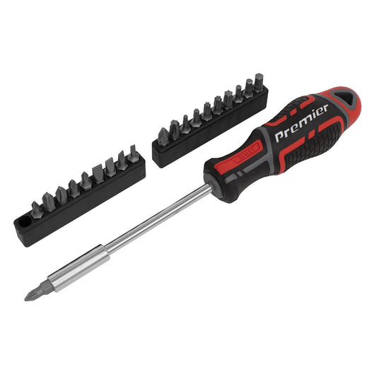 Sealey Screwdriver & Bit Set 21pc GripMAX&reg; AK4329