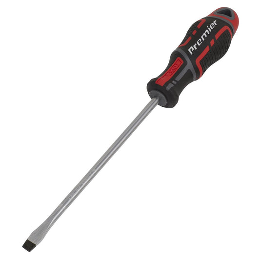 Sealey Screwdriver Slotted 6 x 150mm GripMAX&reg; AK4355