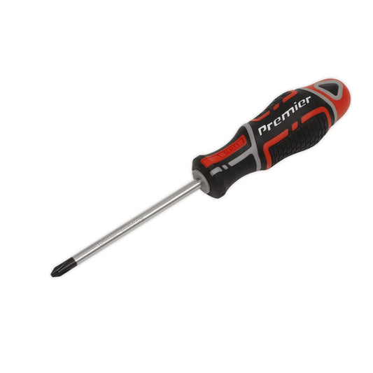 Sealey Screwdriver Pozi #2 x 100mm GripMAX&reg; AK4366