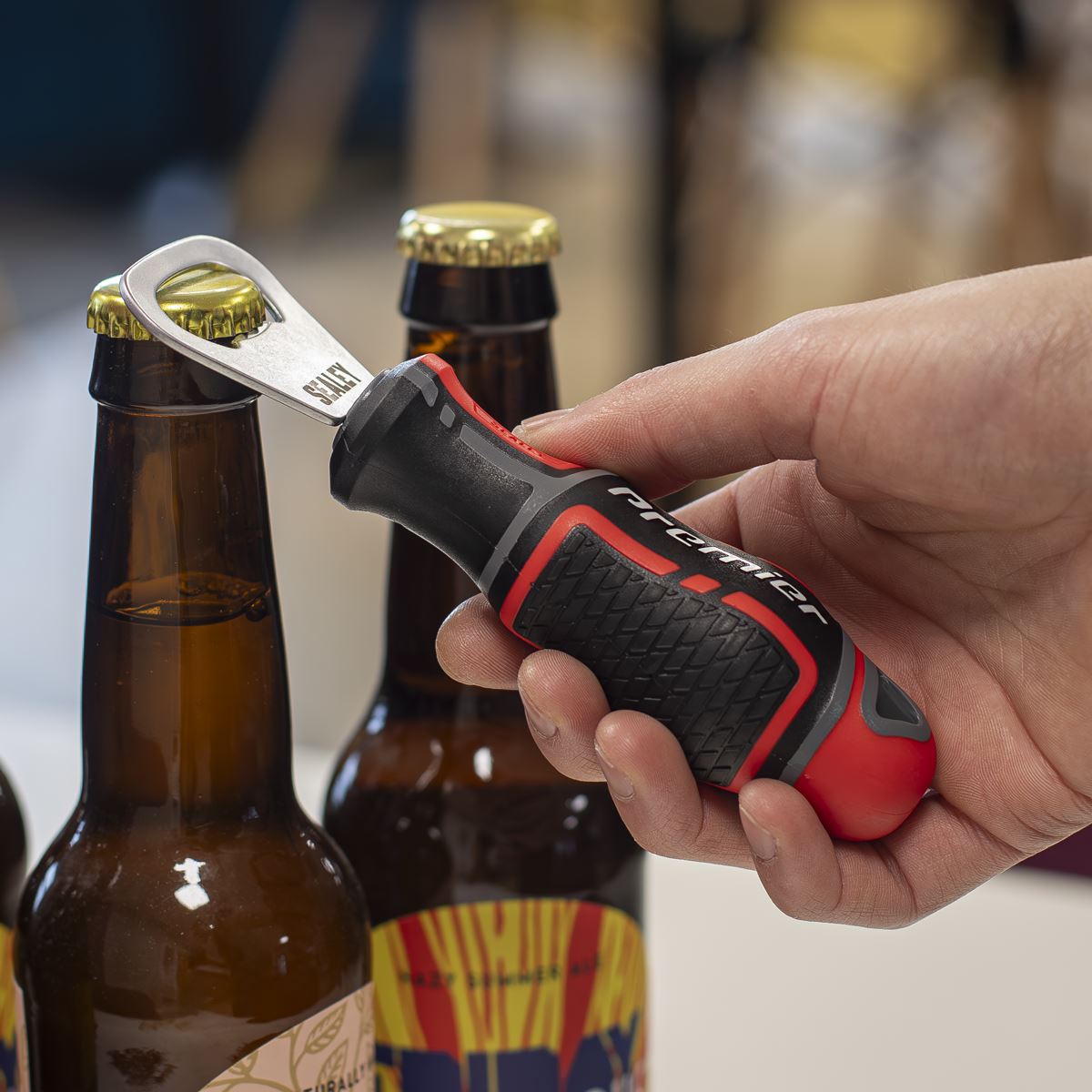 Sealey Bottle Opener GripMAX&reg; AK4368