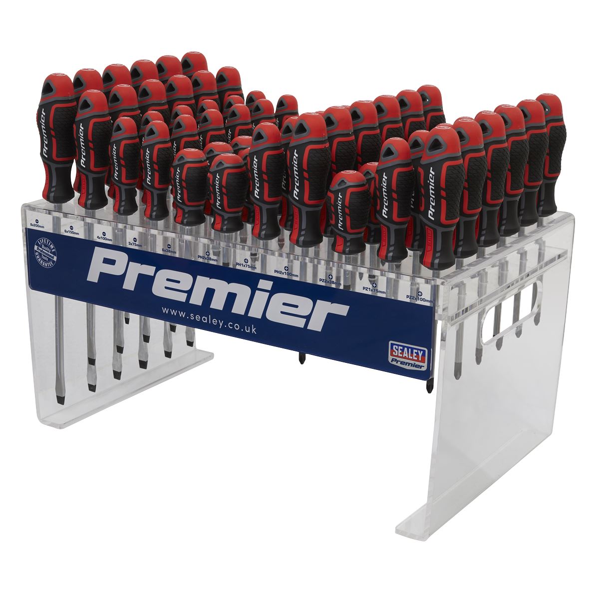 Sealey Individual Screwdrivers GripMAX&reg; 66pc Countertop Display AK4369DS