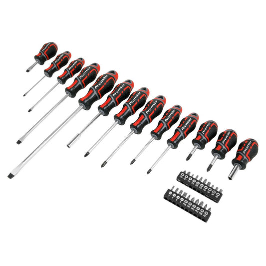 Sealey Screwdriver & Bit Set 33pc GripMAX&reg; AK4370