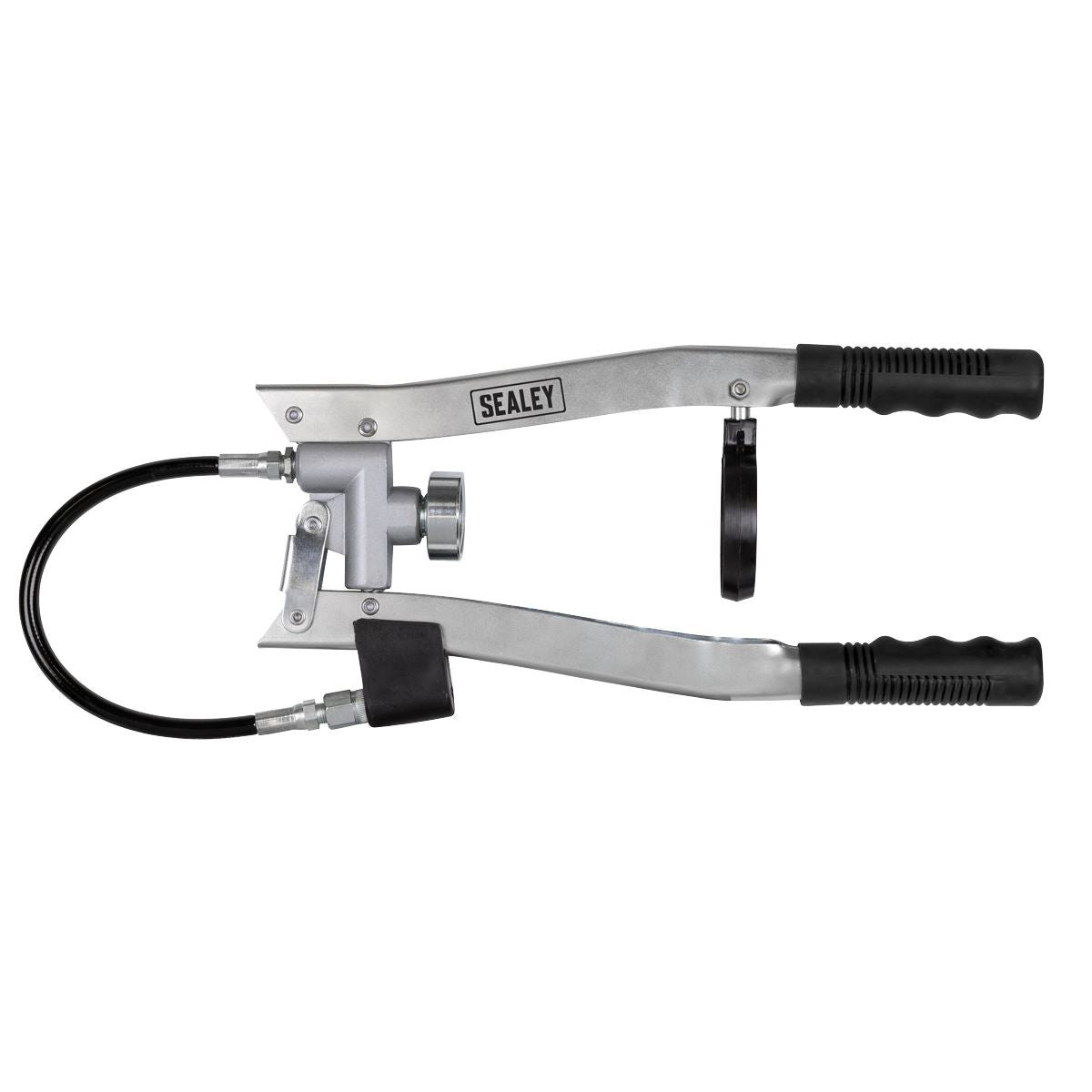 Sealey Double Lever Grease Gun 300mm 12" Delivery Hose 4 Jaw Coupler AK4405