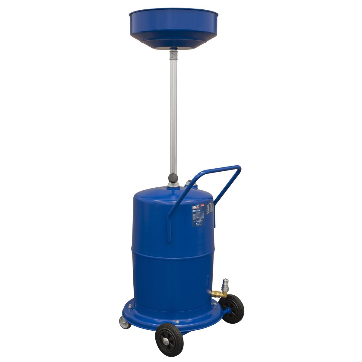 Sealey Mobile Oil Drainer 75L Pump-Away AK450DX