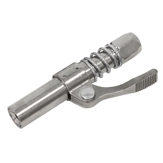 Sealey Single Handle Grease Gun Coupler Leak Proof Max Pressure 10,000psi AK452