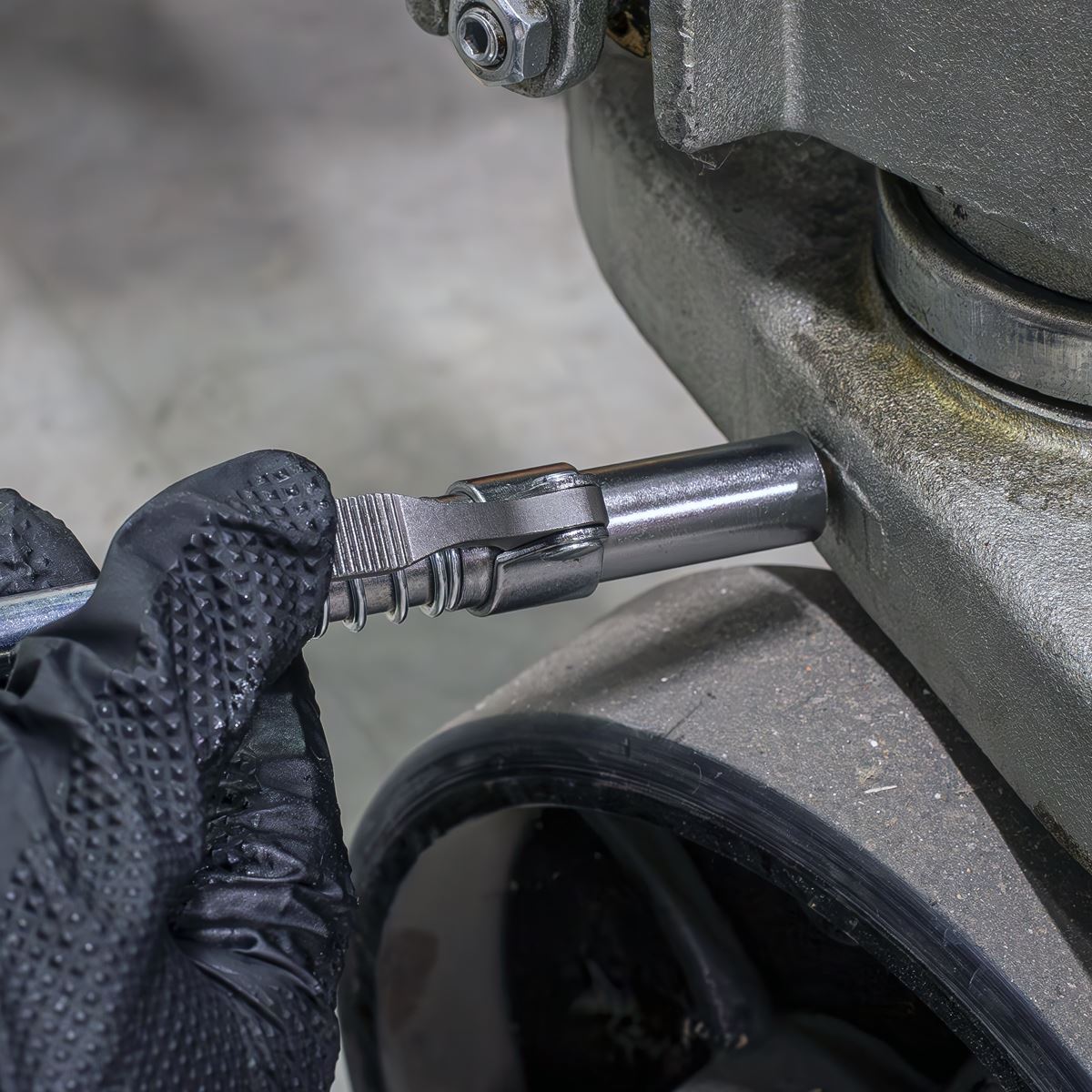 Sealey Single Handle Grease Gun Coupler Leak Proof Max Pressure 10,000psi AK452