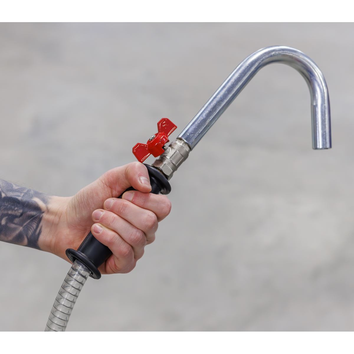 Sealey Mobile Oil Drainer with Probes 35L Air Discharge AK456DX