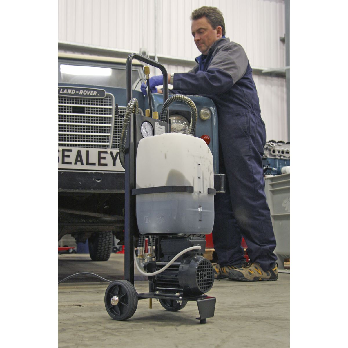 Sealey Oil Extractor Mobile 230V AK466D