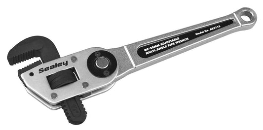 Sealey Adjustable Multi-Angle Pipe Wrench �9-38mm AK5115