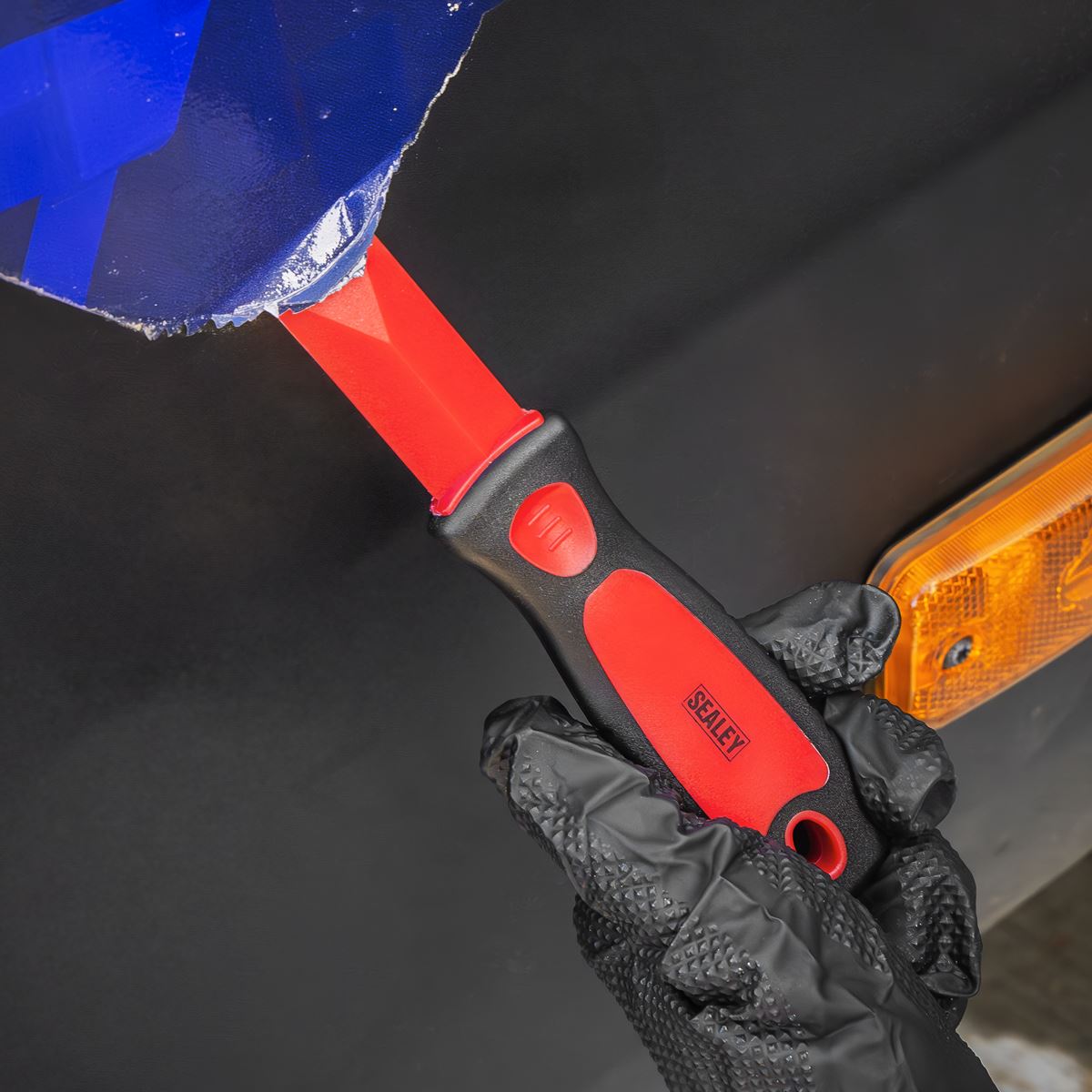 Sealey Non Marring Scraper Prevent Scratching Marking On Paint And Panel AK5252