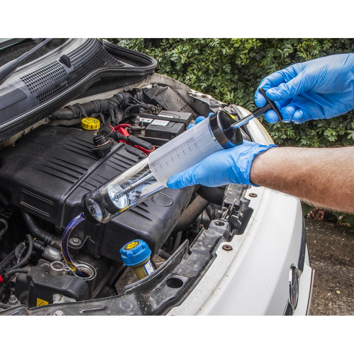 Sealey Oil Suction Syringe 550ml AK54