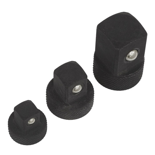 Sealey Low Profile Impact Socket Adaptor Set 3pc Step Ups AK5524