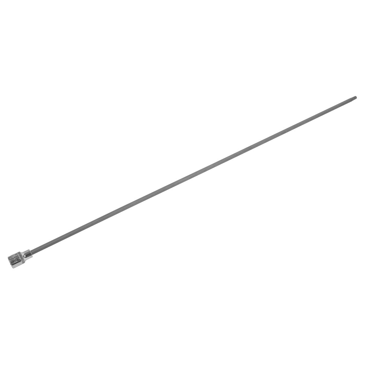 Sealey Spline Socket Bit Extra-Long M8 x 800mm 1/2"Sq Drive AK5535