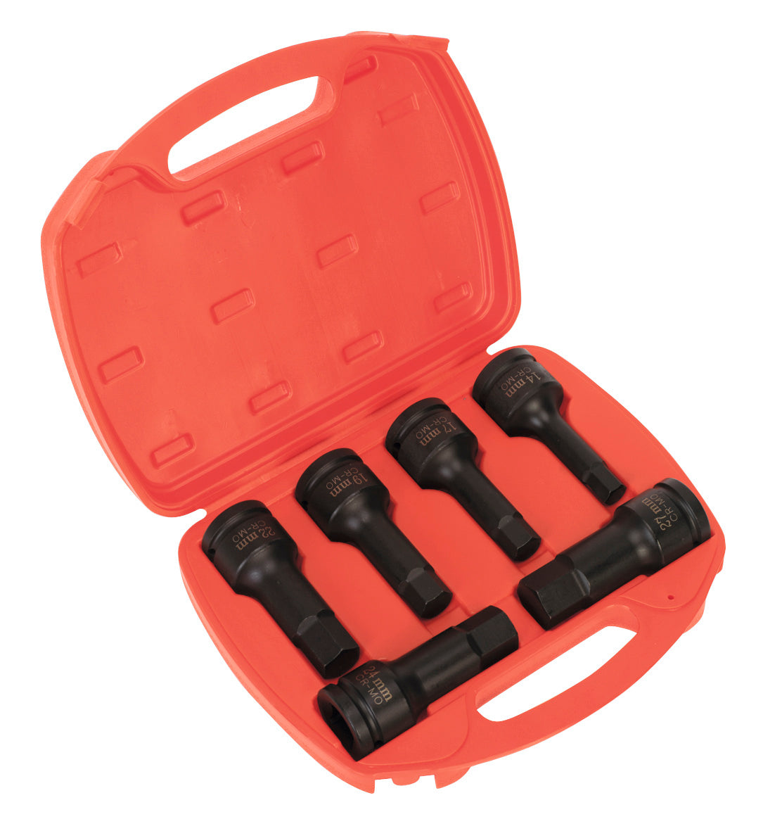 Sealey Impact Hex Socket Bit Set 6pc 3/4"Sq Drive AK5586
