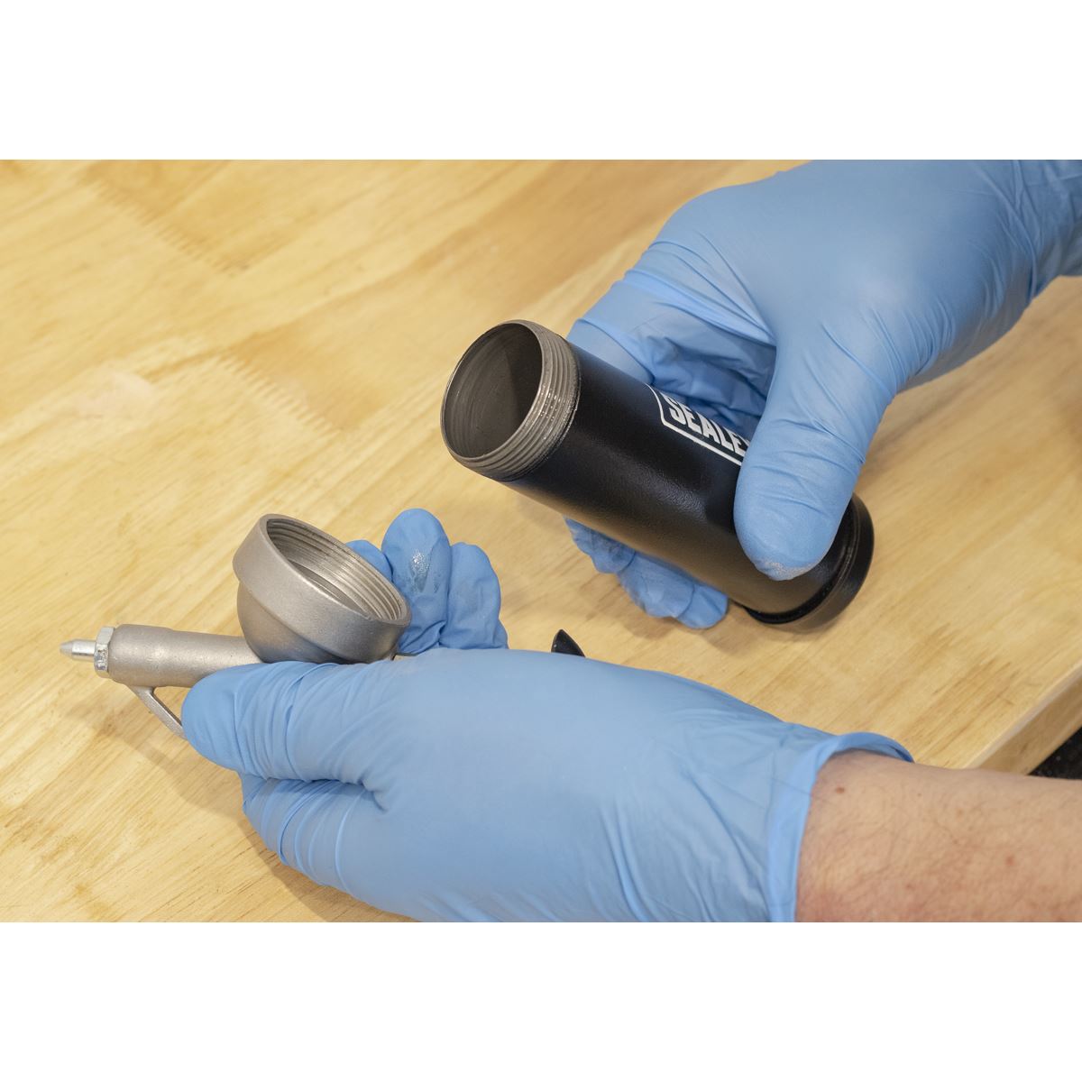 Sealey Mini Grease Gun Push Type AK55