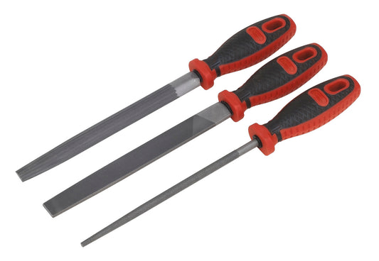 Sealey 3pc 200mm Engineer's File Set AK572