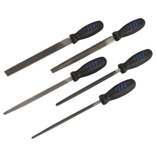 Sealey Engineer�s File Set 5pc 200mm AK573