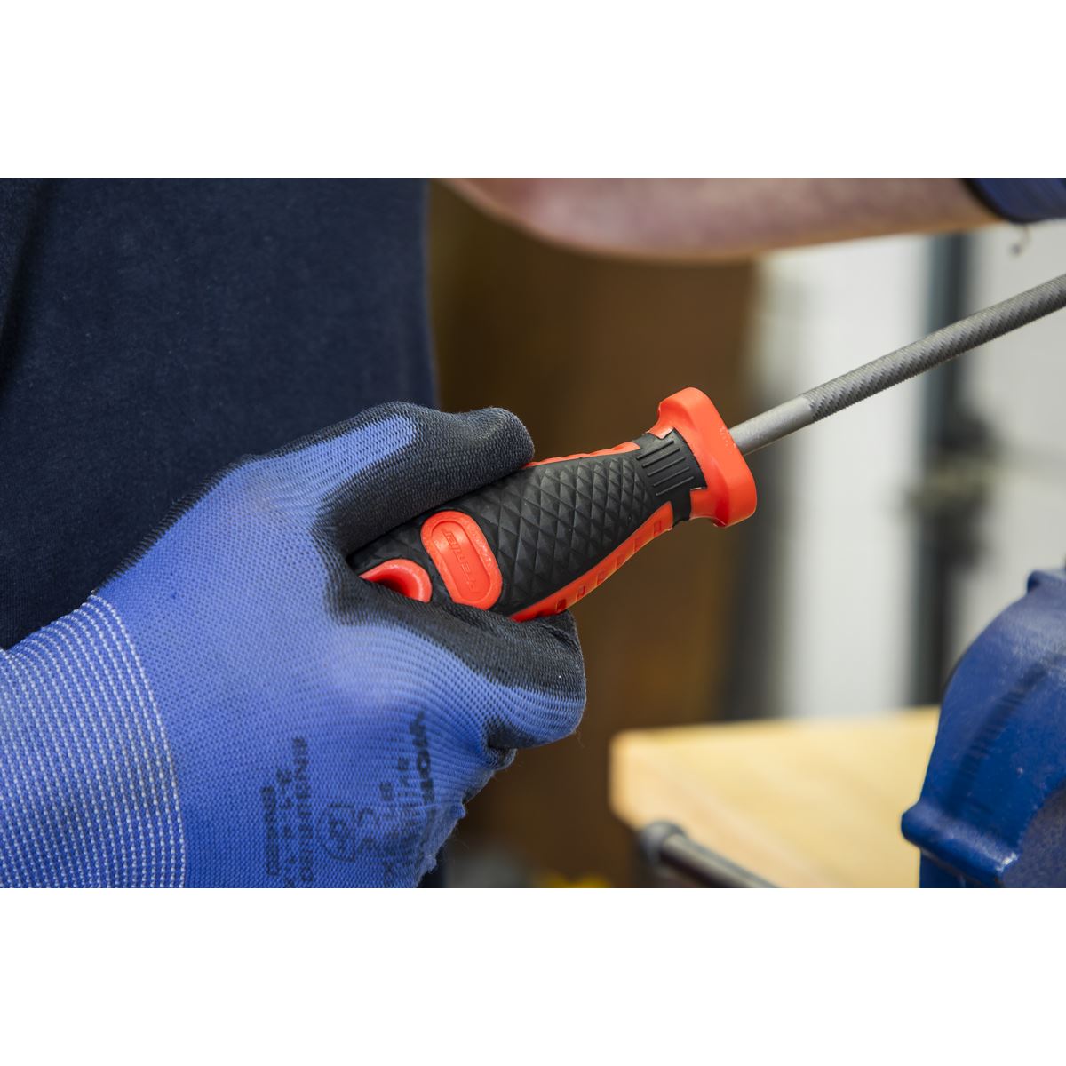 Sealey Smooth Cut Round Engineer's File 200mm AK5862