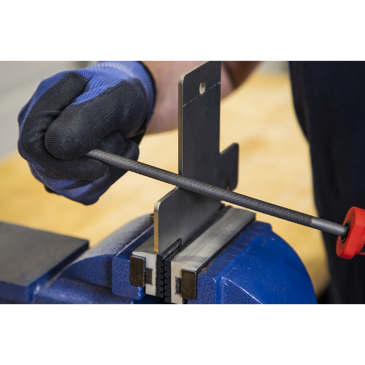 Sealey Smooth Cut Round Engineer's File 200mm AK5862