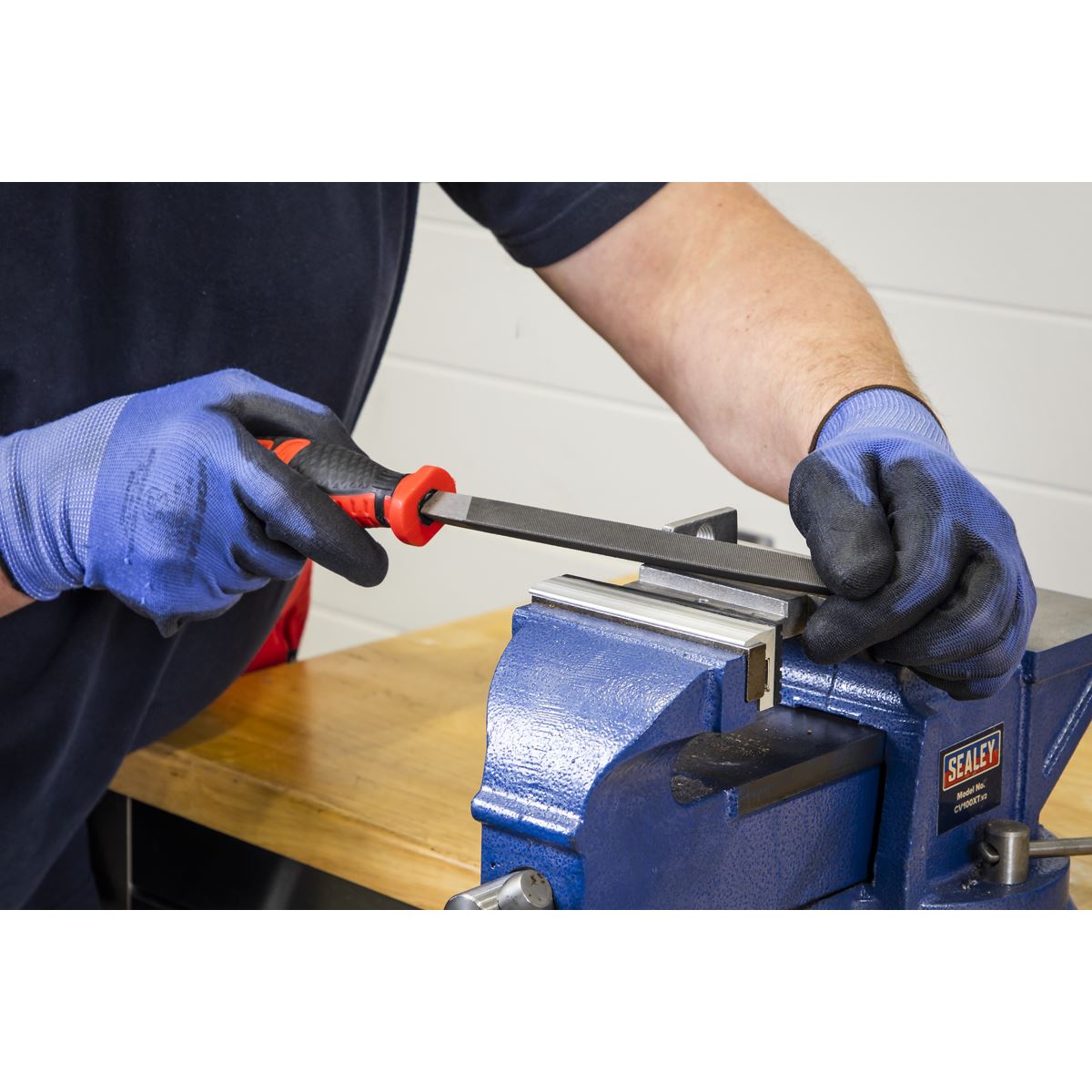 Sealey Smooth Cut 3-Square Engineer's File 200mm AK5864