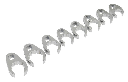 Sealey Crow's Foot Spanner Set 8pc 1/2"Sq Drive Metric AK5981