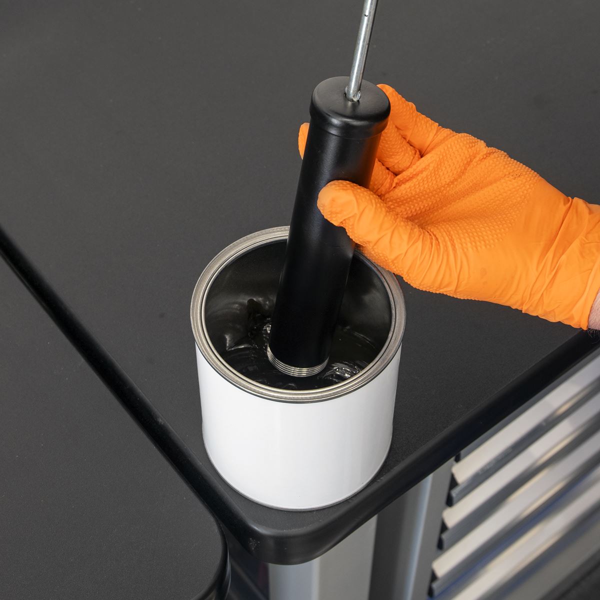 Sealey Mini Pistol Grip Grease Gun & Cartridge Rigid Extension Tube AK59