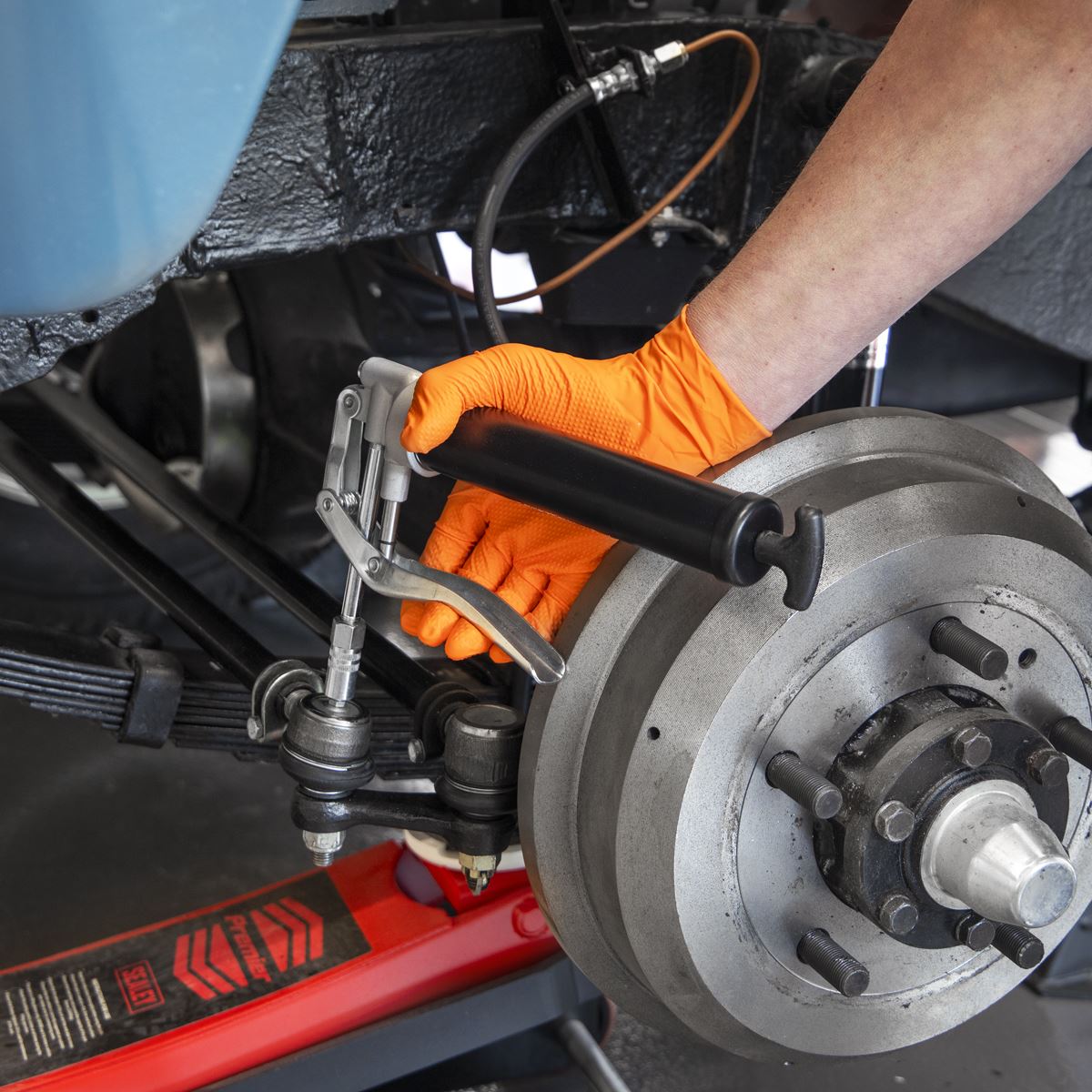 Sealey Mini Pistol Grip Grease Gun & Cartridge Rigid Extension Tube AK59