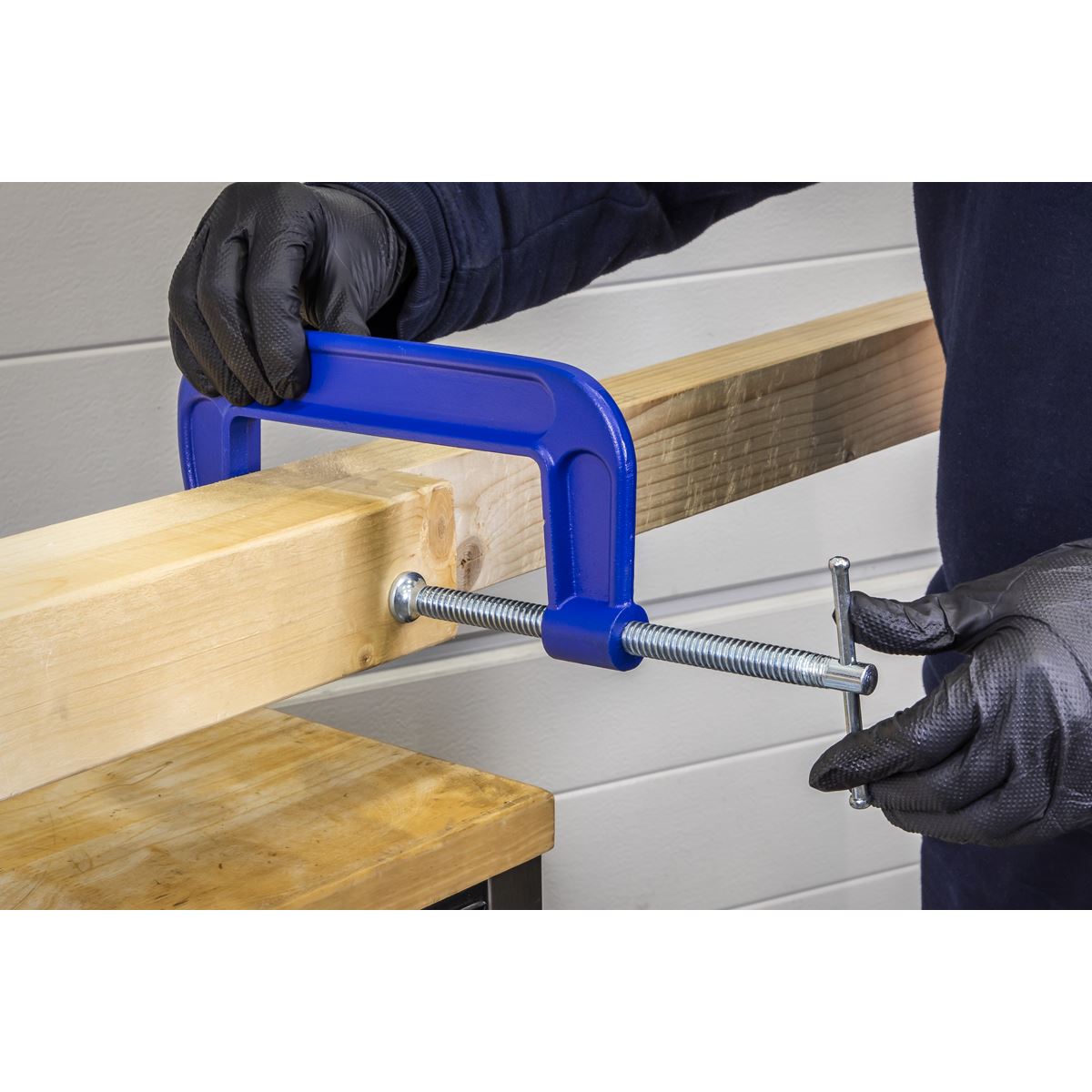 Sealey G-Clamp 150mm - Pack of 4 AK60064