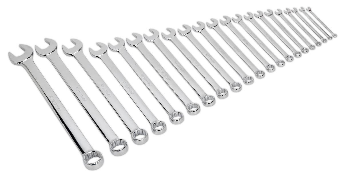 Sealey Combination Spanner Set 21pc Jumbo Metric AK6083