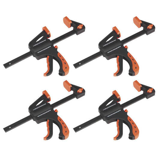 Sealey Ratchet Bar Clamp 150mm 4pc Set AK61014