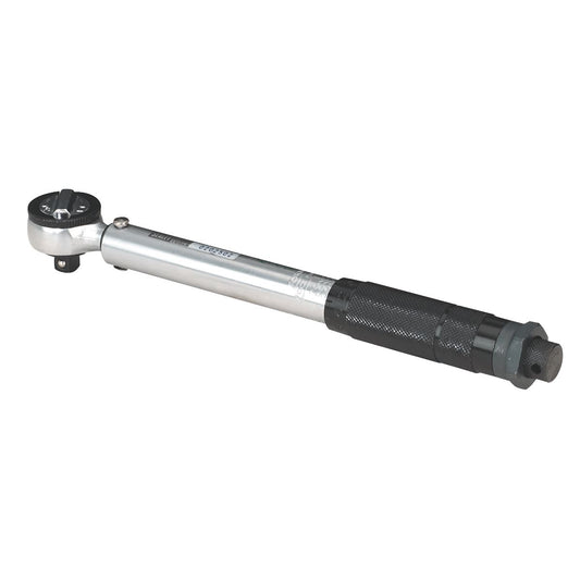 Sealey Micrometer Torque Wrench 3/8"D Calibrated 20-110Nm 15-81lb.ft AK623