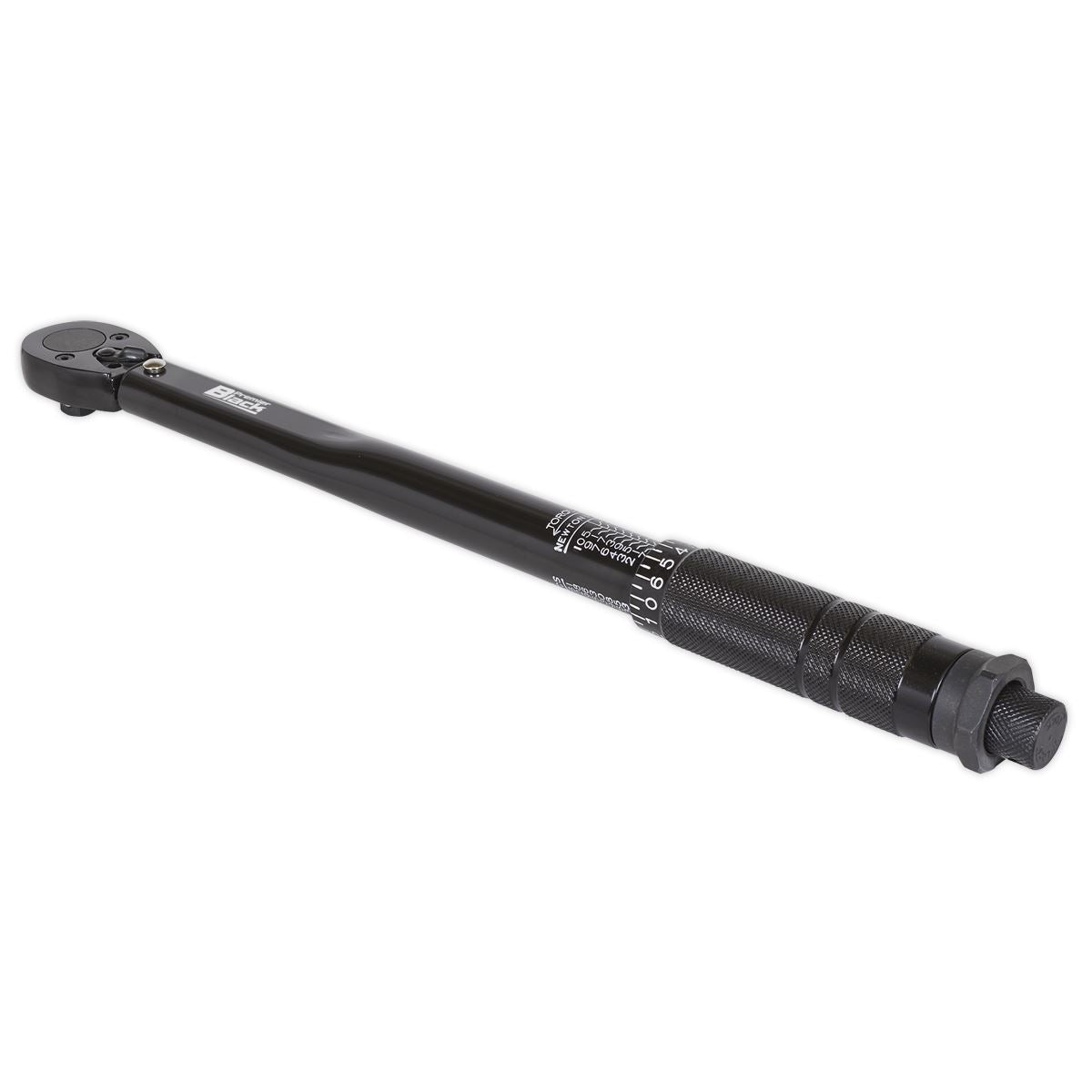 Sealey Micrometer Torque Wrench 3/8"D Calibrated 7 to 112Nm 5 to 83lb.ft AK623B