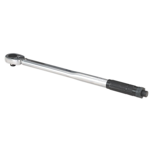 Sealey Micrometer Torque Wrench 1/2"D 27-204Nm 20-150lb.ft Calibrated AK624
